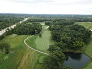 TPC Deere Run Aerial 11th